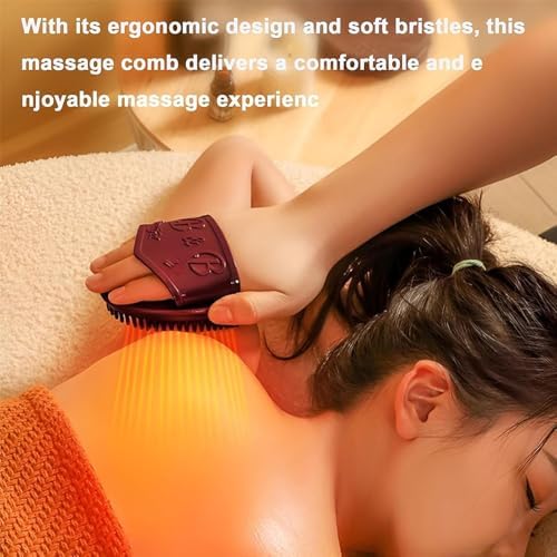 Meridian Brush Massage Brush, Body Relaxation Meridian Massage Brush (2), Gentle Exfoliation, Moisturizing