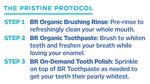 Essential Oxygen Pristine Protocol A 3-Step System (1. Rinse 2. Brush 3. Polish) for Your Best Smile Ever, 3 Count, Combo Pack
