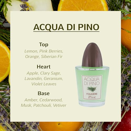 Acqua Di Pino Fougere By Pino Silvestre For Men - A Men's Eau De Toilette Cologne Perfume Spray With An Intense Fragrance For Every Guy - A Truly Male Musk For The Fierce Man In Your Life - 4.2 Oz