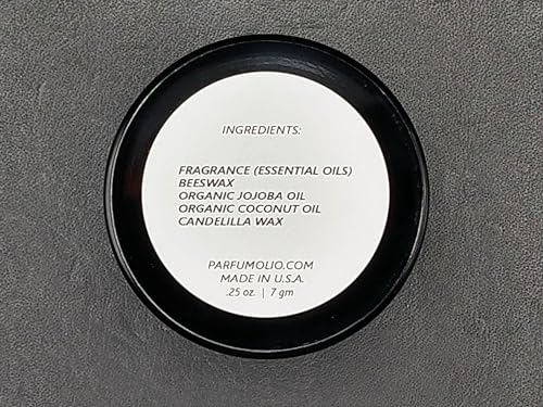 Solid Perfume #17 Inspired by Black Opium Women's Portable Non-Spill Fragrance Concentrated Long Lasting 7gm / 0.25 oz