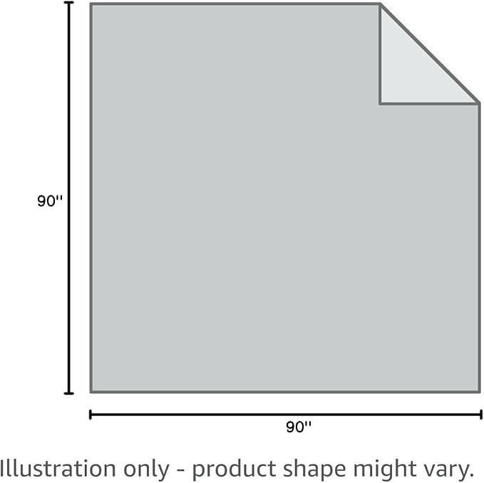 Berkshire Blanket-Classic Heavyweight Soft Printed VelvetLoft® Plush Blanket, Full/Queen Size Soft Fuzzy Warm Blanket for Couch Sofa Bed, Mushroom Field Grey, 90in x 90in