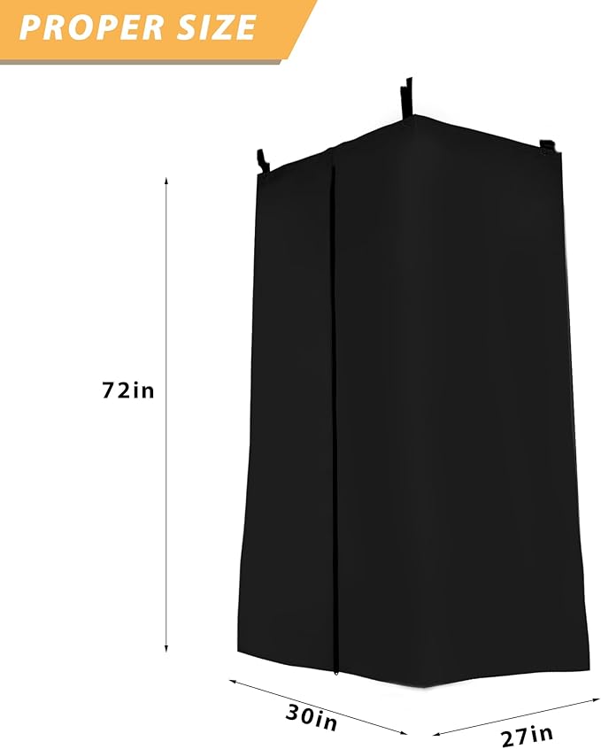 Privacy Tent for Boats - Float Boat Hanging Privacy Curtain Pull-Down Type Suitable for Bimini Top