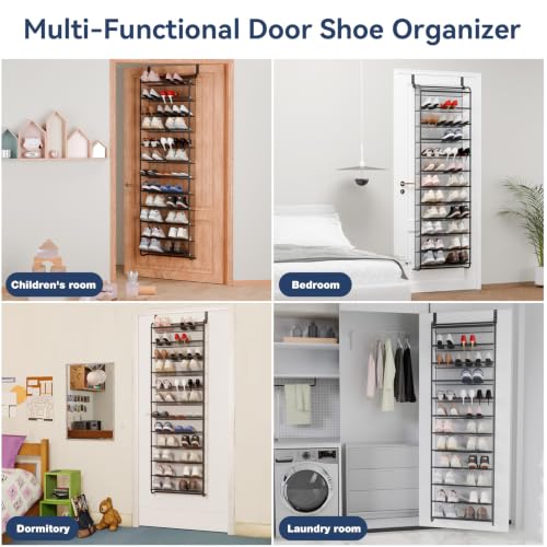 36 Pair Over the Door Shoe Rack