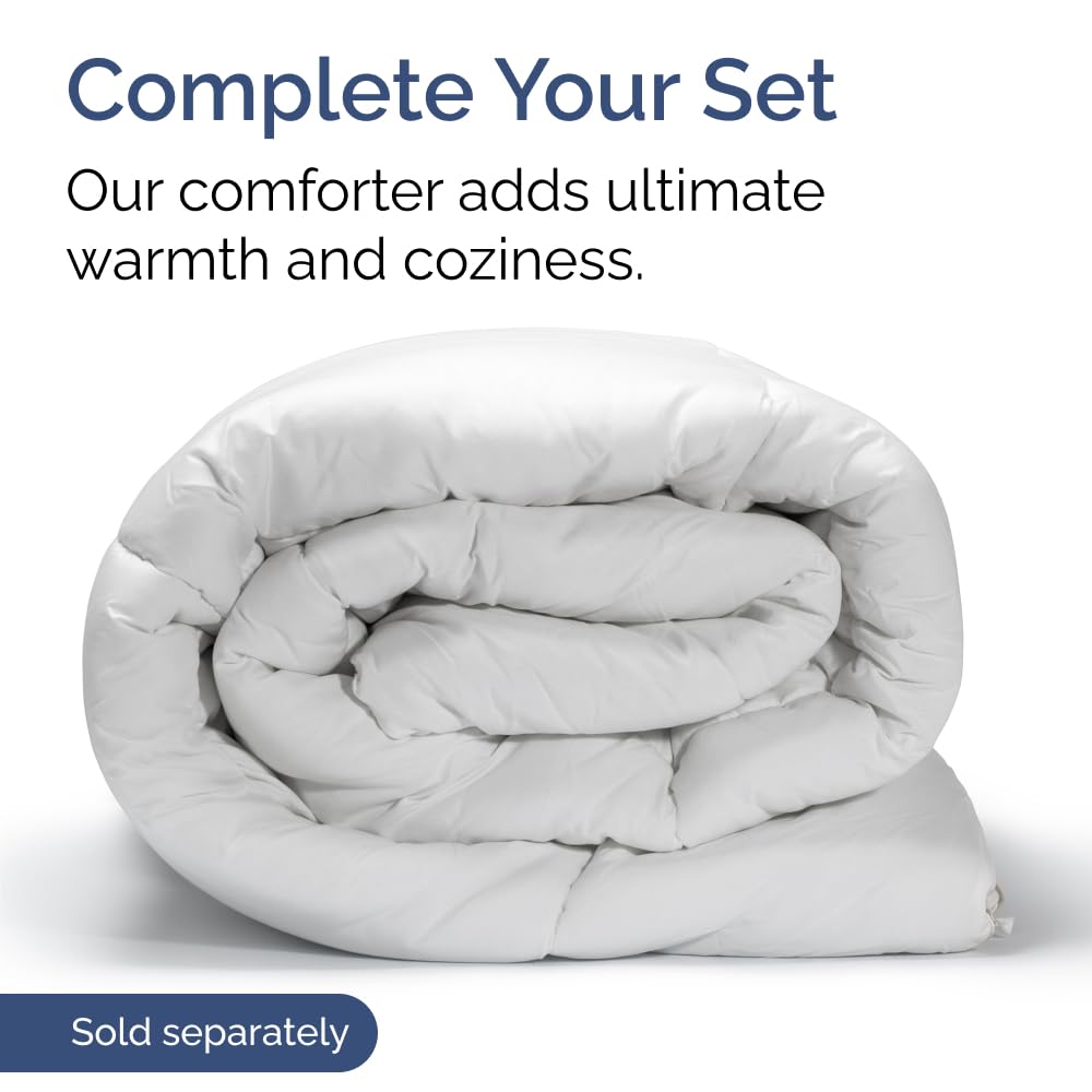 Extra Deep King Sheet Set - 6 Piece Breathable & Cooling Sheets - Hotel Luxury Bedding Set 18-24 Inch Extra Deep Pockets - Easy & Secure Fit - Super Soft, Wrinkle Free & Comfy - Navy Blue, King Size