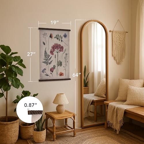 Spindle Tapestry Floral Wall Art