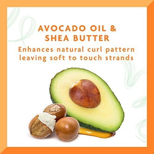 Cantu Avocado Hydrating Curl Activator Cream with Pure Shea Butter, 12 oz (Pack of 2)