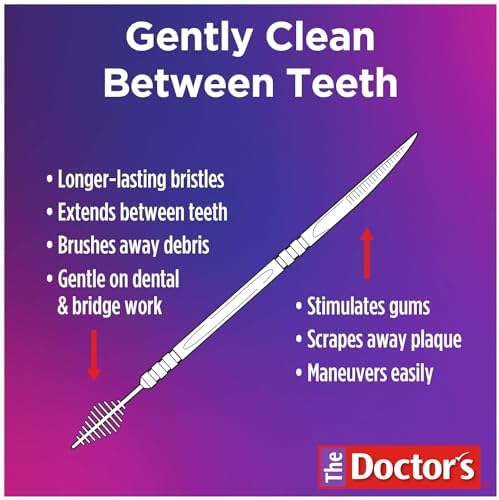The Doctor's BrushPicks Interdental Toothpicks, 275 Count (Pack of 3)
