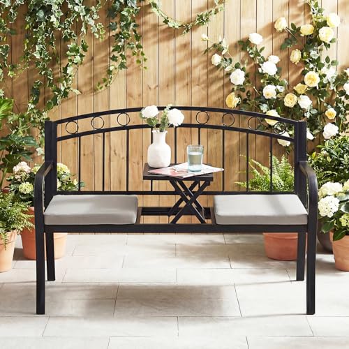 Outdoor Metal Garden Bench