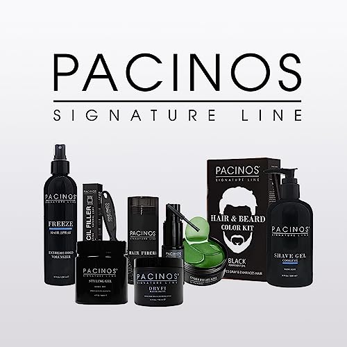 Pacinos SLEEK High Shine Flexible Pomade for Men - Long-Lasting Styling for Medium to Longer Hair - Wet Look with All-Day Hold - 4 oz