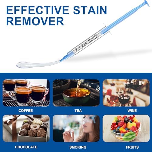 LUCKIN SMILE 10pcs Teeth Whitening Gel Refill with 35% Carbamide Peroxide Suitable for Sensitive Teeth Whitening, Teeth Whiteners Used in Conjunction with Teeth Whitening Kits