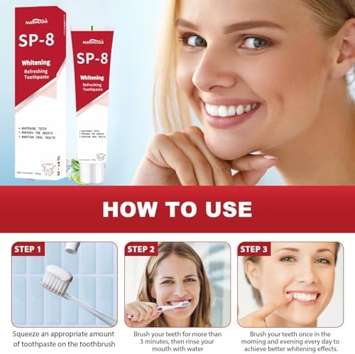 SP-8 Probiotic Toothpaste, SP8 Toothpaste Fresh Breath, Deep Cleaning Care (02)
