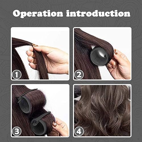 Hair Roller Set 18 pcs Self Grip Hair Rollers,Hair rollers with hair clips and comb,Salon hairdressing curlers,DIY Hair Styles, Sungenol 3 Sizes Hair Rollers in 1 set