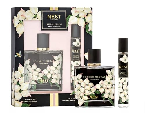 NEST New York Golden Nectar Eau De Parfum Duo 50 ml/1.7 fl oz 8 ml/0.27 fl oz