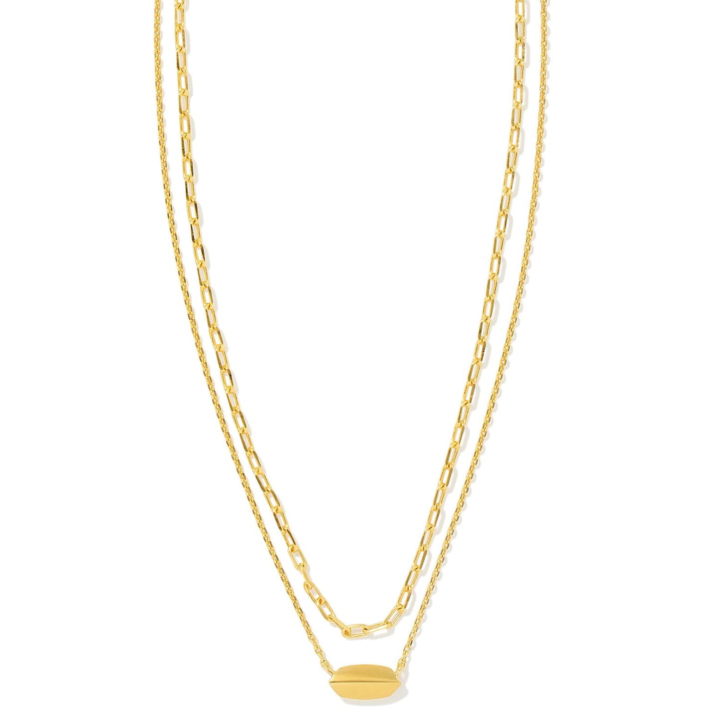Kendra Scott Brooke Multi-Strand Necklace for Women, Fashion Jewelry, 14k Gold-Plated