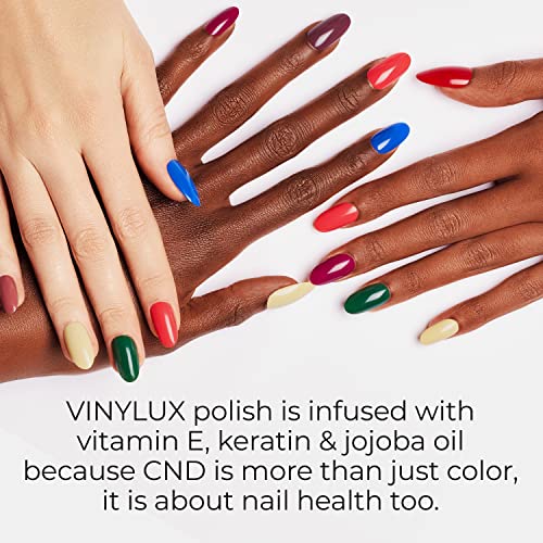 CND Vinylux Longwear White Nail Polish, Gel-like Shine & Chip Resistant Color, 0.5 Fl Oz