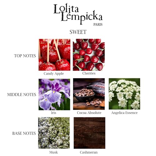Lolita Lempicka Sweet Eau De Parfum Spray - Floral Gourmand - Ideal for Daily Wear and Special Events