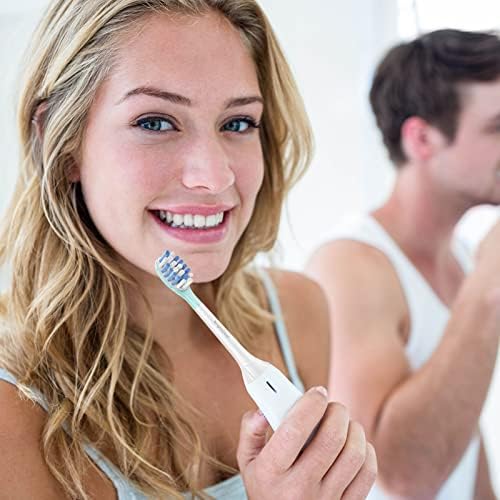 Replacement Heads for Philips Sonicare ProtectiveClean 4100 5100 6100 DiamondClean 9500 ExpertClean 7500 FlexCare HealthyWhite Electric Sonic Toothbrush C3 G3 W3 C2 G2 Brush, White, 6 Pack