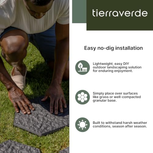 TierraVerde 15”x13” Stomp Stones (216.96 Ounce)