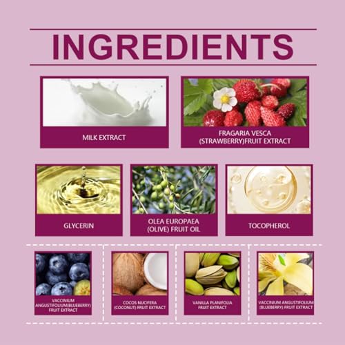 Vanilla Cream Puff Body Milk Mist, Scentnity Body/Hair Milk Mist, Sweet Milk Body Mist, Body Milk Mist Vanilla Creampuff, Vanilla Cream Puff Hair and Milk Mist, Vanilla Body Milk (200g, Straw+Vanilla)