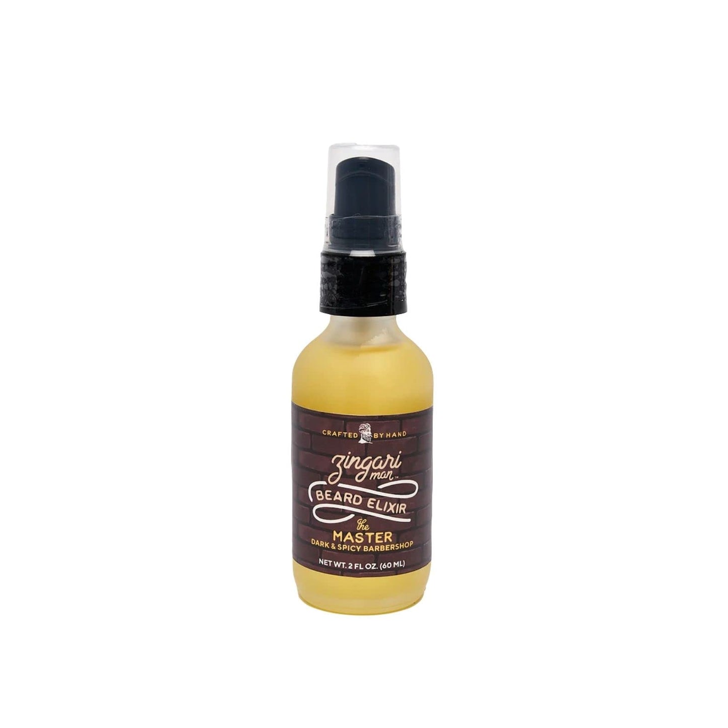 Zingari Man The Master Beard Elixir – Conditioning, Softening and Rejuvenating Grooming Product – Natural Fruit Oils Tame Beards and Moustaches and Nourish Facial Skin, 2 fl oz