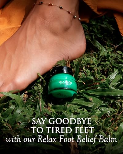 SPA CEYLON RELAX Foot Relief Balm | Instant Cooling & Soothing | relief for tired & fatigued feet | Hydrating | 100% Natural | Suitable for all skin types