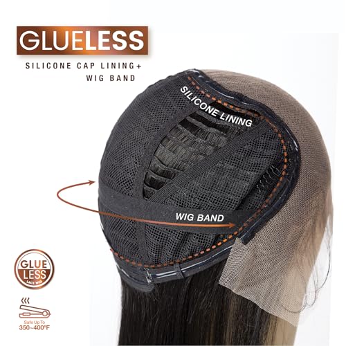 Sensationnel Bare Lace 13X6 Wigs - Unit 4 Lacefrontal Glueless Synthetic 180 Degree Preplucked Hairline (1B OFFBLACK)