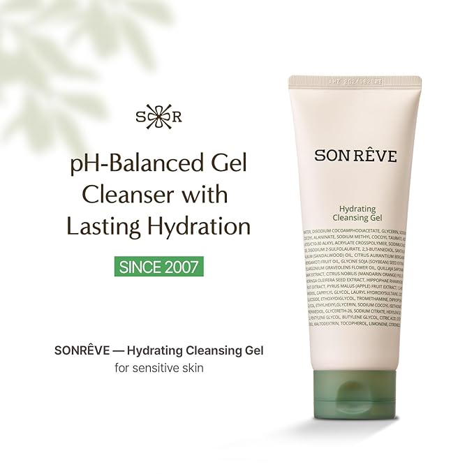 Hydrating Cleansing Gel - Hippophae Rhamnoides Fruit Extract - 6.76 fl.oz. Korean skincare