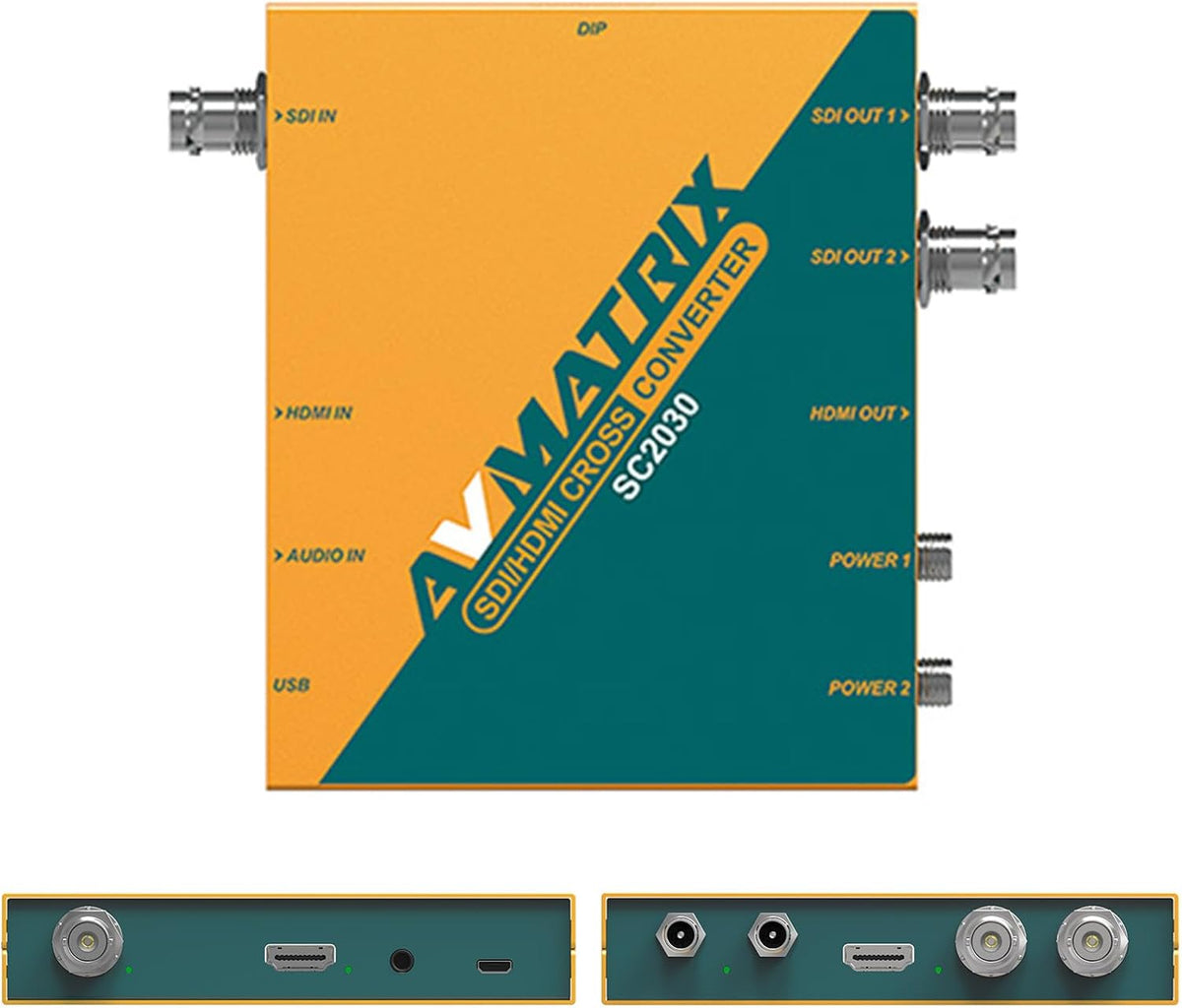 AVMATRIX 3G/HD/SD SDI Splitter 1×9 Distribution Amplifier SD1191