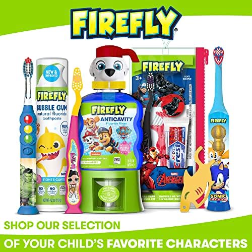 FIREFLY Transformers Sonic Toothbrush with 3D Cover, Soft, Ages 3+