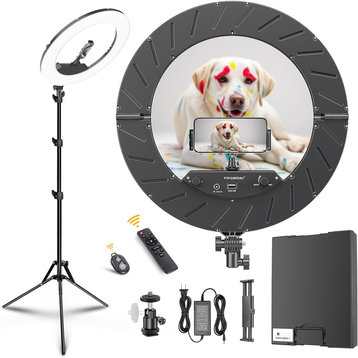 18 inch Ring Light Kit (Maya Blue)