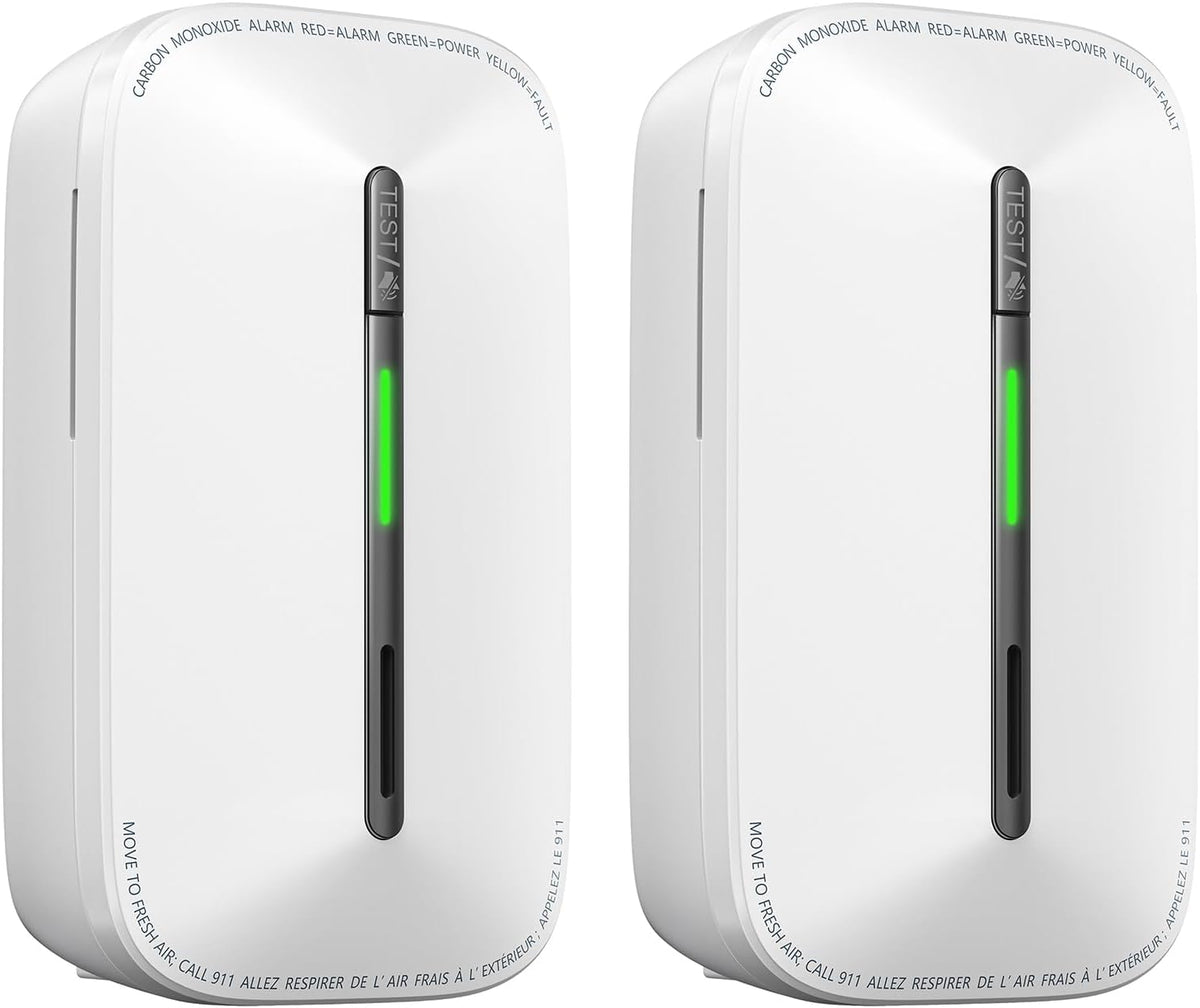 SITERWELL Plug in Carbon Monoxide Detector 10 Year Battery&AC Powered,