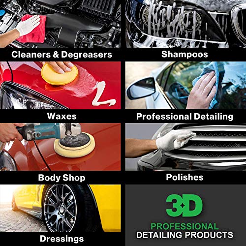 3D Dark Purple Foam Cutting Pad | Fast Compound Cuts for Removing Paint Defects | Professional Grade | Superior Finish for Automotive Painted Surfaces | Car Care Detailing | 5.5” Round - color: Dark Purple