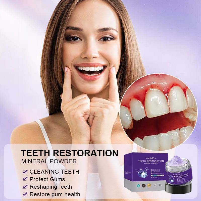 Purple Teeth Whitening Powder Simply Purple Gentle Tooth Whitener for Daily Use Enamel Friendly Brightening That Removes Stains Dentist Approved Alternative to Whitening Toothpaste