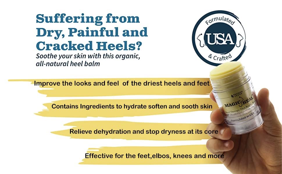 MagicHeal Heel Therapy That Really Works Cracked heels vanish like magic