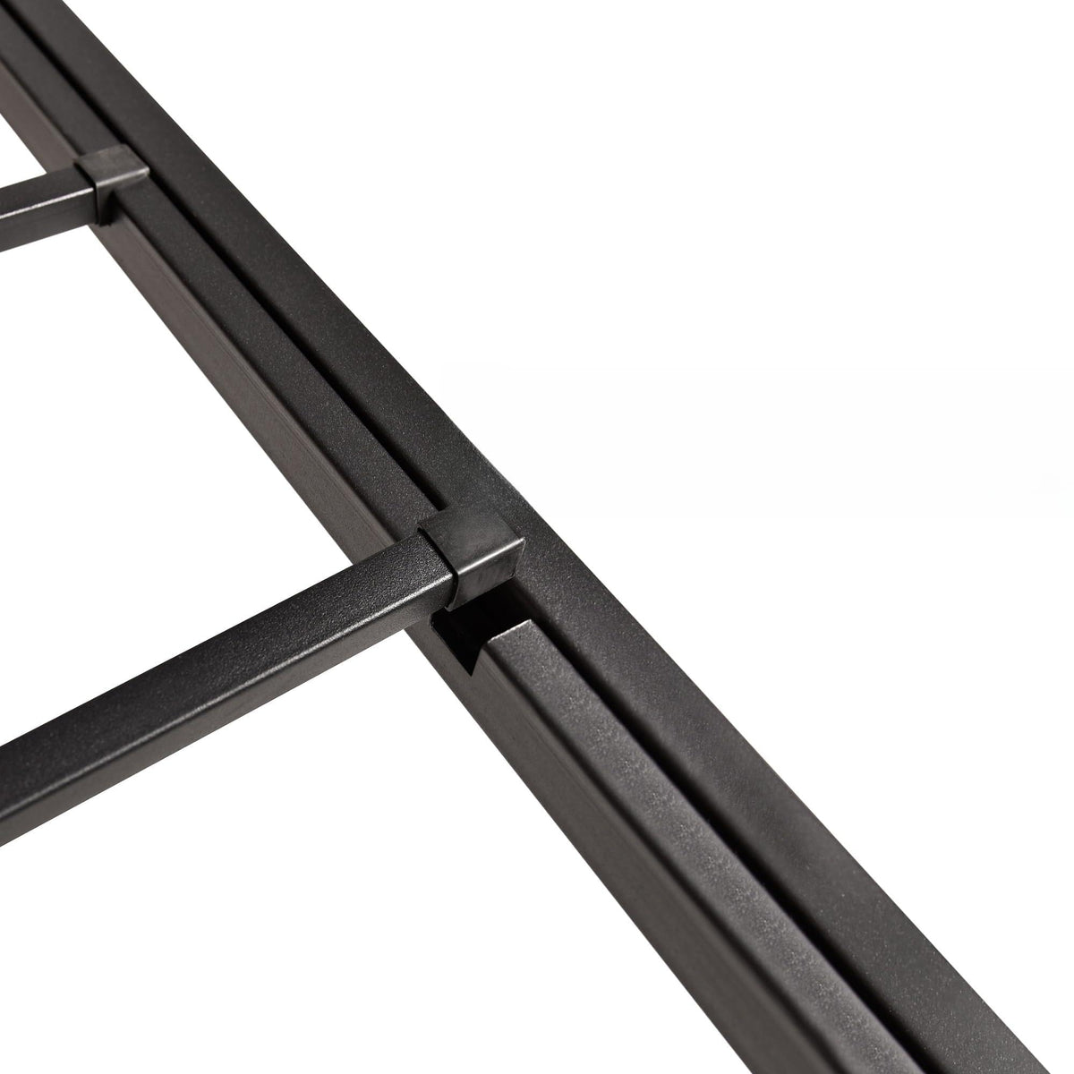 Metal Platform Bed Frame with Headboard