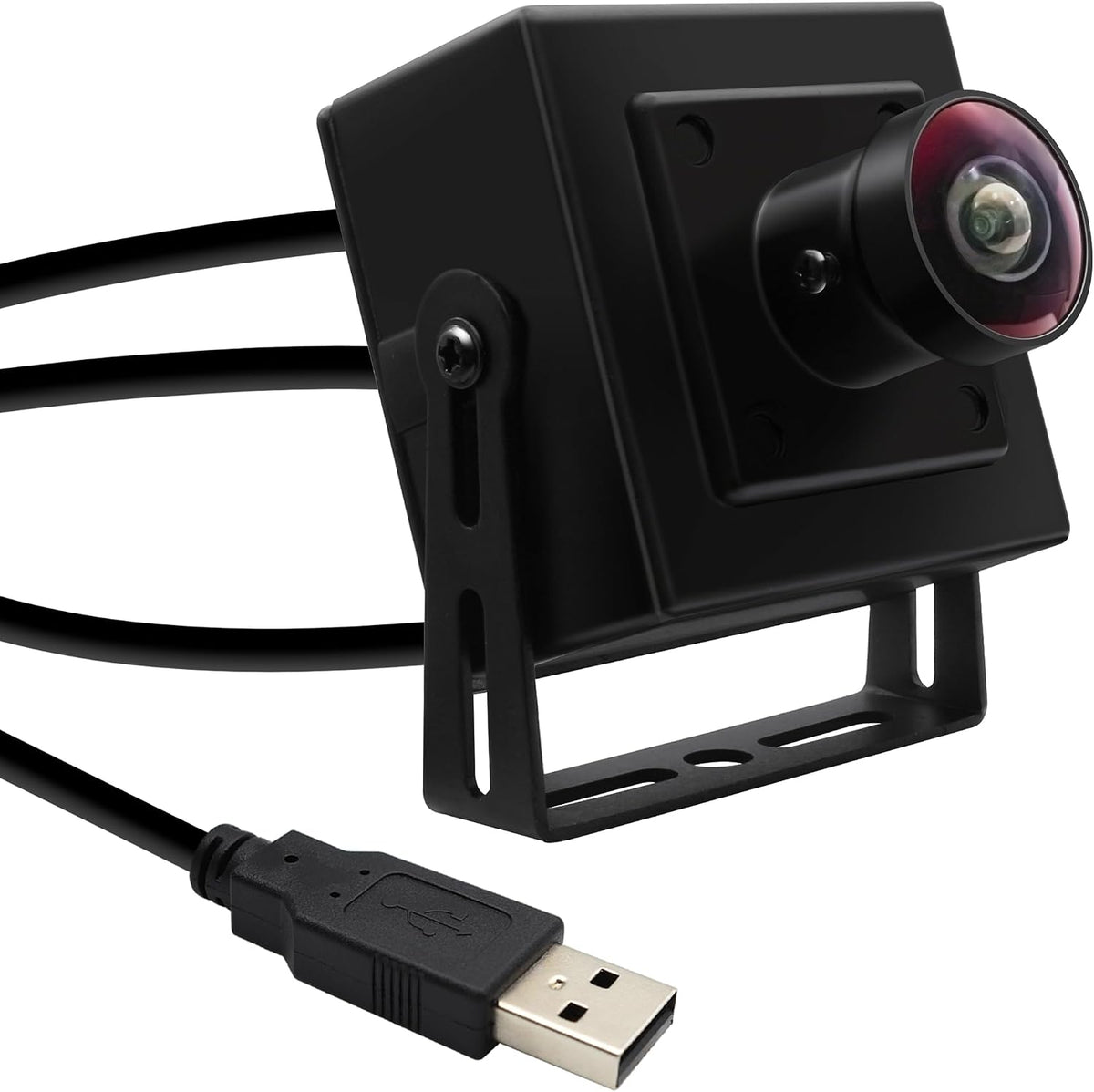 MMlove 5MP USB Camera 1944P 170° Wide Angle Webcam for Video Conferencing