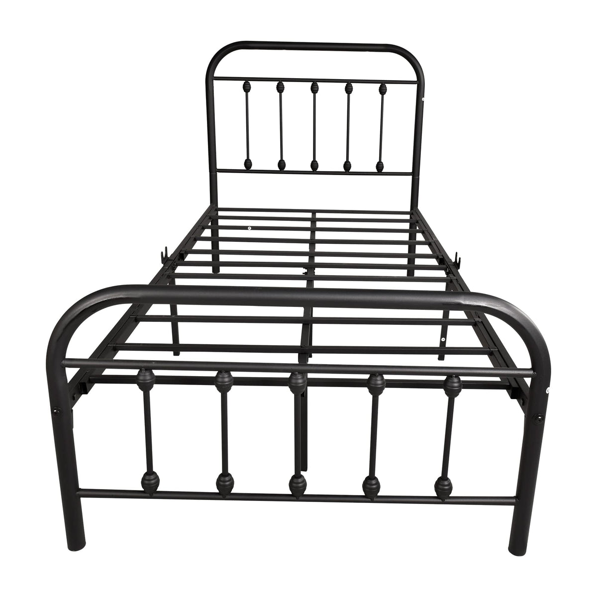 Metal Platform Bed Frame with Headboard