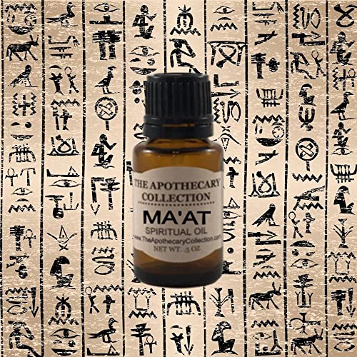 MA'AT Egyptian Spiritual Oil (aceite) for Hoodoo, Voodoo, Santeria, Wicca, Rootwork, & Spells