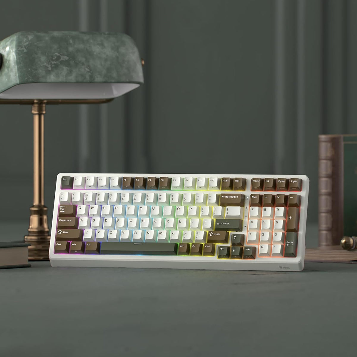 RK ROYAL KLUDGE F99 Wireless Mechanical Keyboard, Gasket Structure