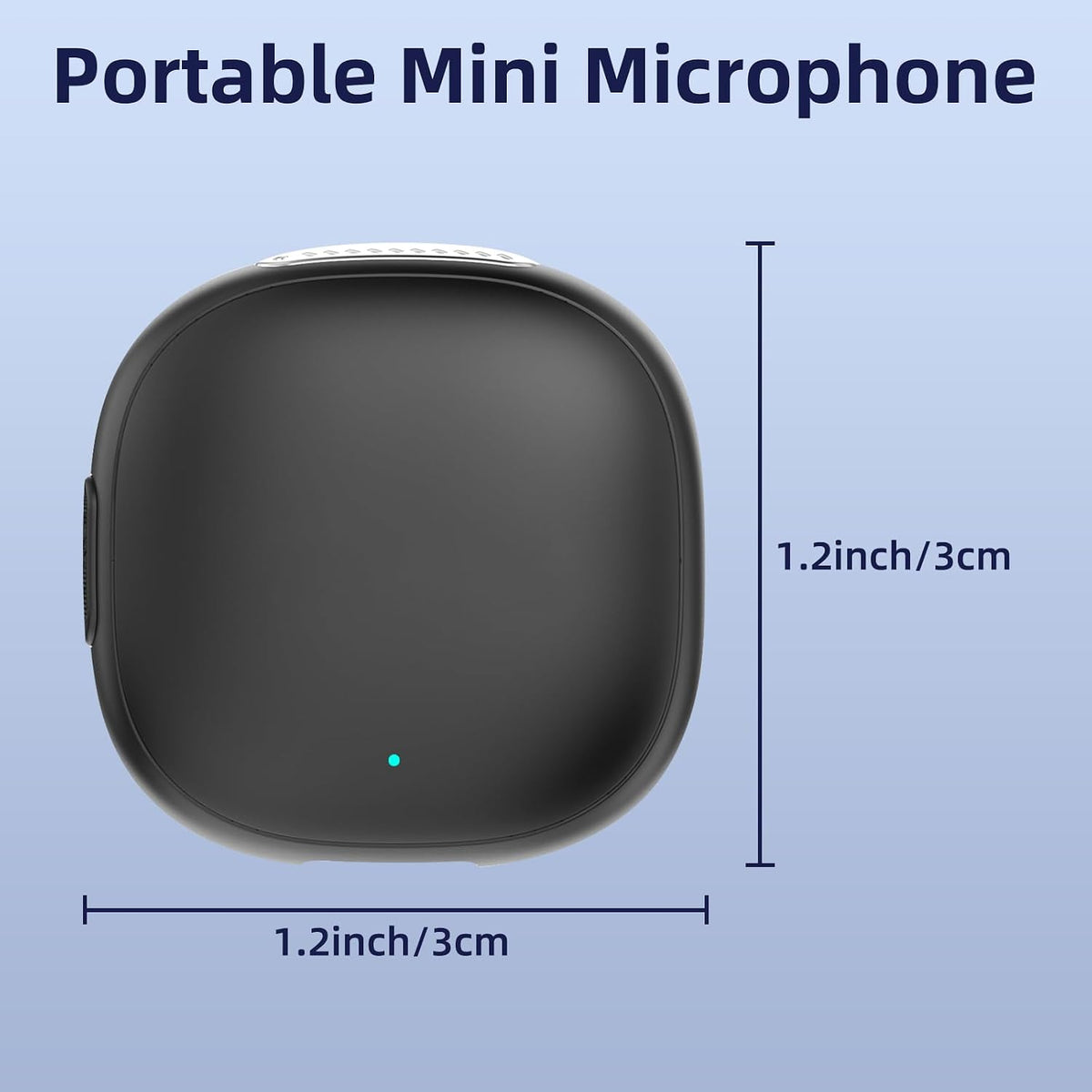 NPTCL Mini Wireless Microphone USB C for iPhone 17 16 15 iPad Android Phone
