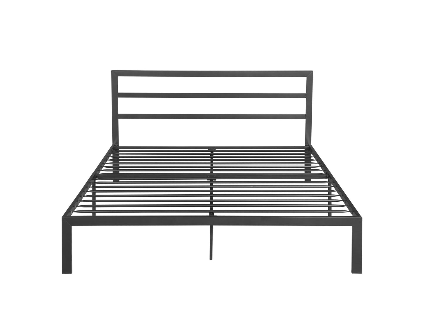Platform Bed Frame with Strong Metal Support, Solid and Stable, Noise Free, Easy Assembly,for Bedroom