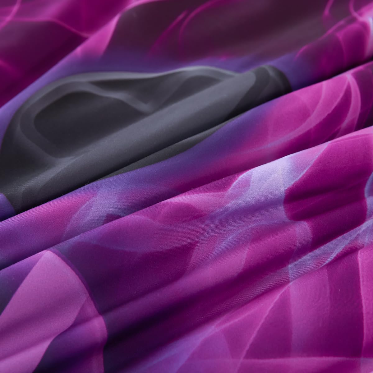 ZSYAYAHA Boys Comforter Set Twin 6 Pieces Gaming Bedding Set Black Purple Bed in A Bag Set Modern Video Games Bed Set for Kids Bed Decor(Purple, Twin)