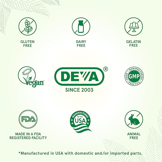 DEVA Vegan Ginkgo Biloba Dietary Supplement, USDA Organic, Vegan Society Certified, Easy-to-Swallow Tiny Tablets, 300 mg., 90 Tablets (Pack of 2)