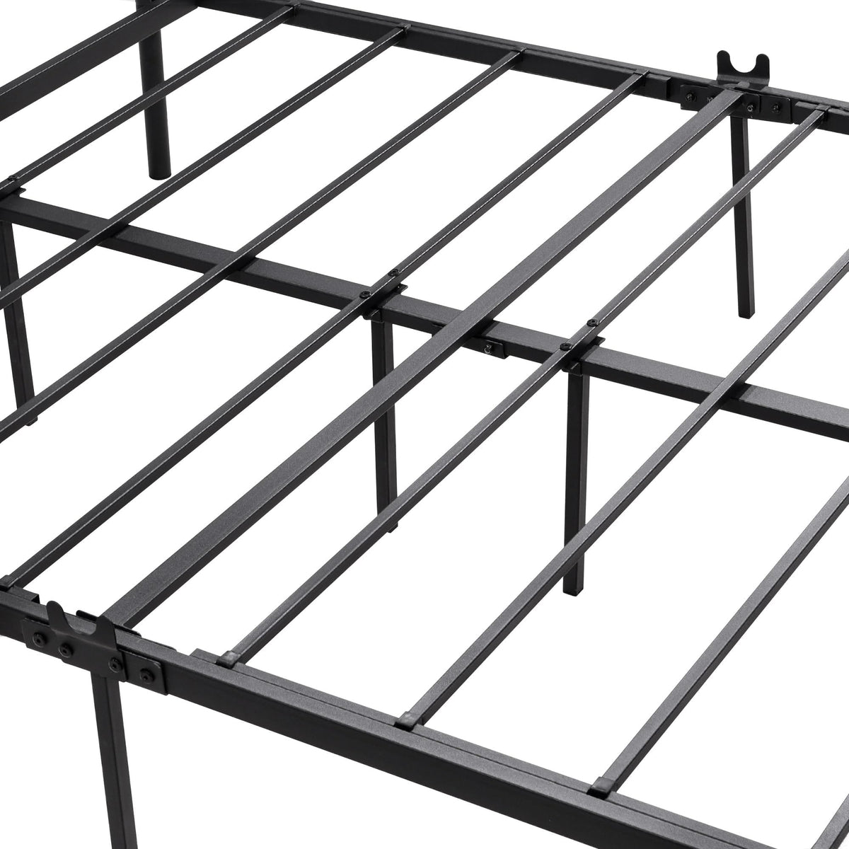 Metal Platform Bed Frame with Headboard