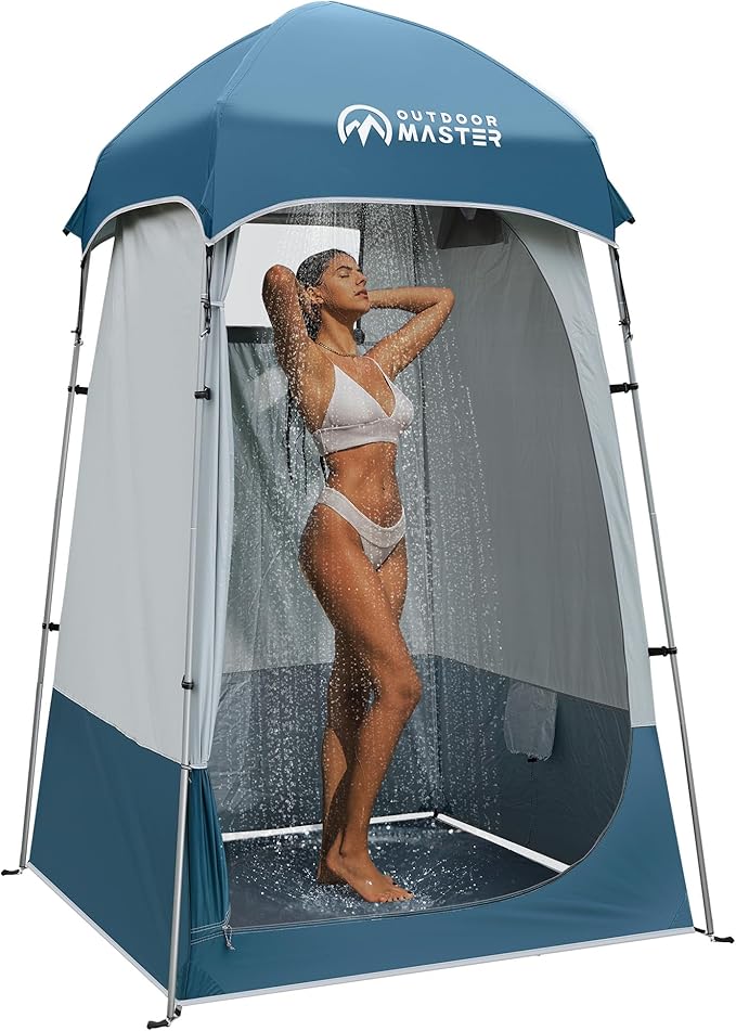 OutdoorMaster Privacy Shower Tent Changing Room Camp Toilet Shelter for Camping & Beach