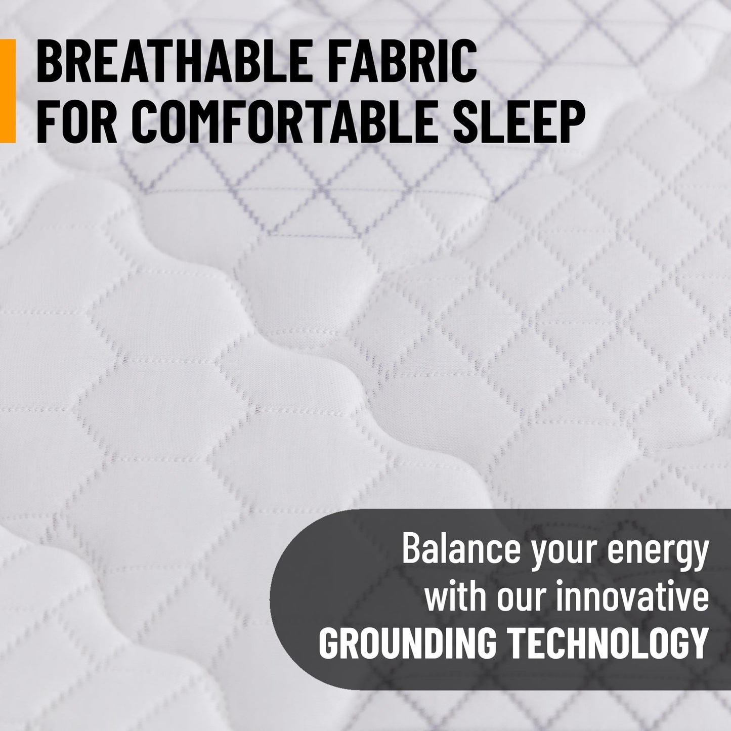 Ottomanson Twin 9" Hybrid Mattress - Medium-Firm Support - Made in USA - Individually Pocketed Coils & CertiPUR-US Foam - Fiberglass-Free - Bed in a Box