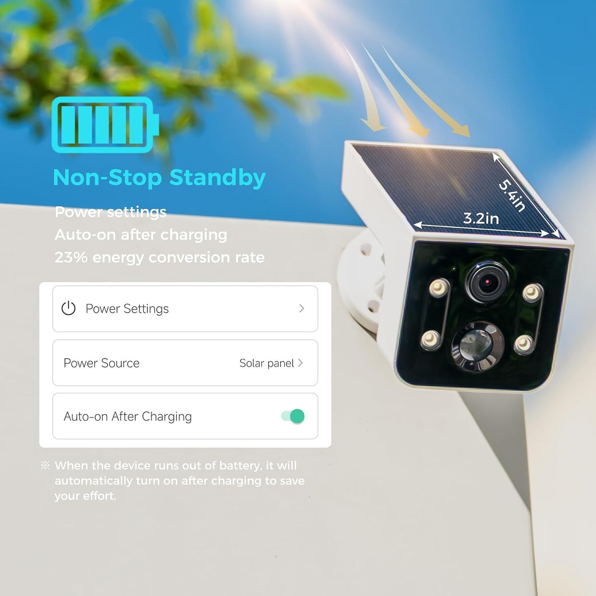 Vicohome 2CG6L Best 2K Solar Security Camera Wireless Outdoor System,No NVR Needed,Battery Powered,Easy to Setup,Motion Detection,Two Way Audio,Color Night Vision,SD Slot,180 Days Exchange Policy