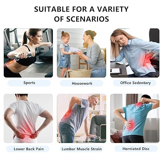 Lumbar Back Brace for Lower Back Pain Men and Women, Adjustable Backbrace with Lumbar Support Brace Pad, Breathable Design Belt Relief From Sciatica, Herniated Disc, Scoliosis, Size XL