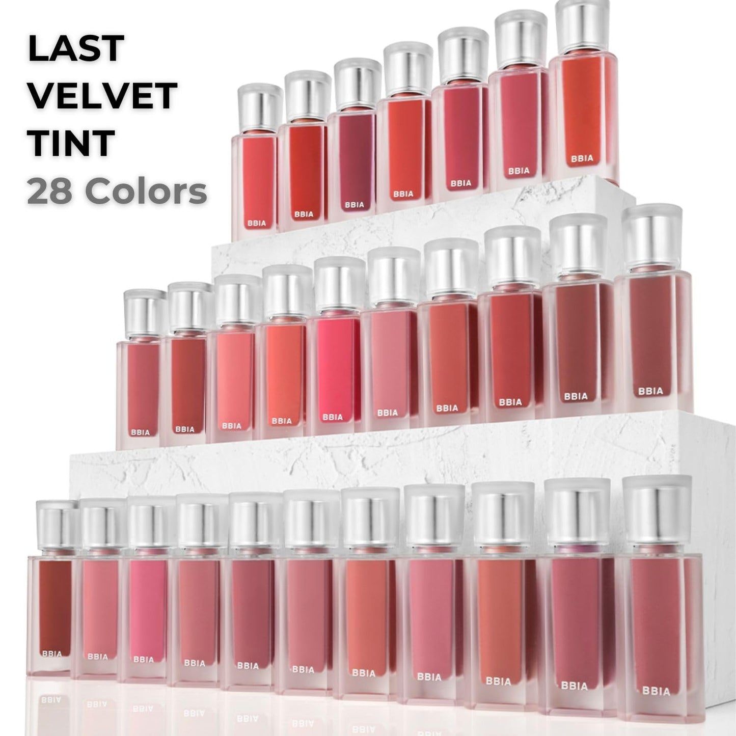 BBIA Last Velvet Tint NEW - Soft Creamy Matte Finish Lip Stain, Blur Effect & Velvety Texture, Long-Lasting, High Pigment, Non-Drying, Vegan, Korean Lip Makeup (V43 SO GOOD PLUM, Pack of 1)