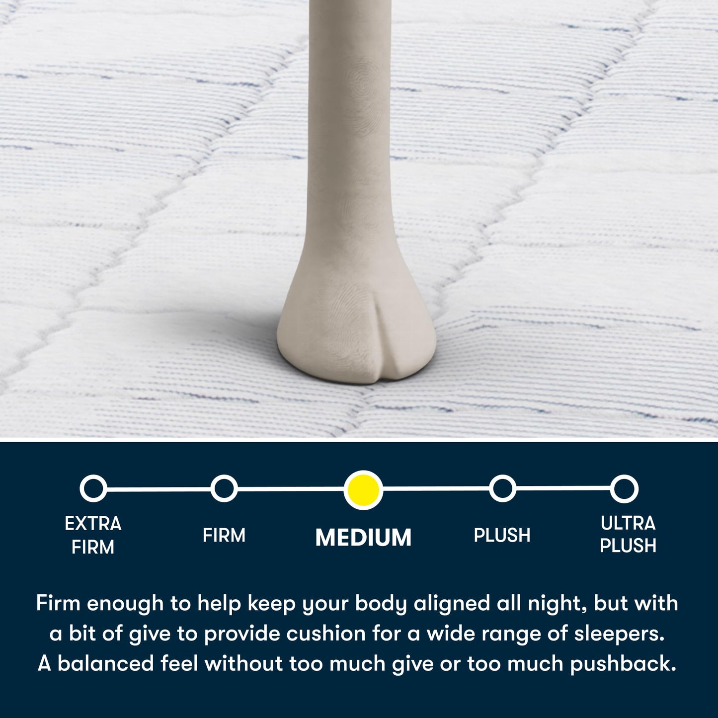 Serta Five Star Mattress Tranquility 10-Inch Medium – Twin– Zoned Lumbar Support, Pressure Relief, Cooling Foam – Bed-in-a-Box– 100 Night Trial, 10-Year Limited Warranty